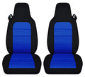 Two-Tone Seat Covers Front Set J3318