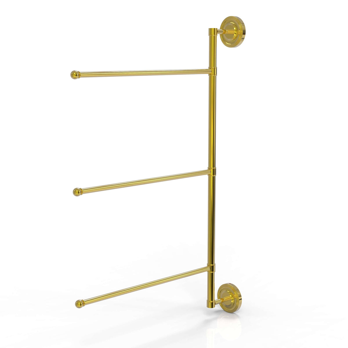 Polished Brass 28-in Towel Bar Y527