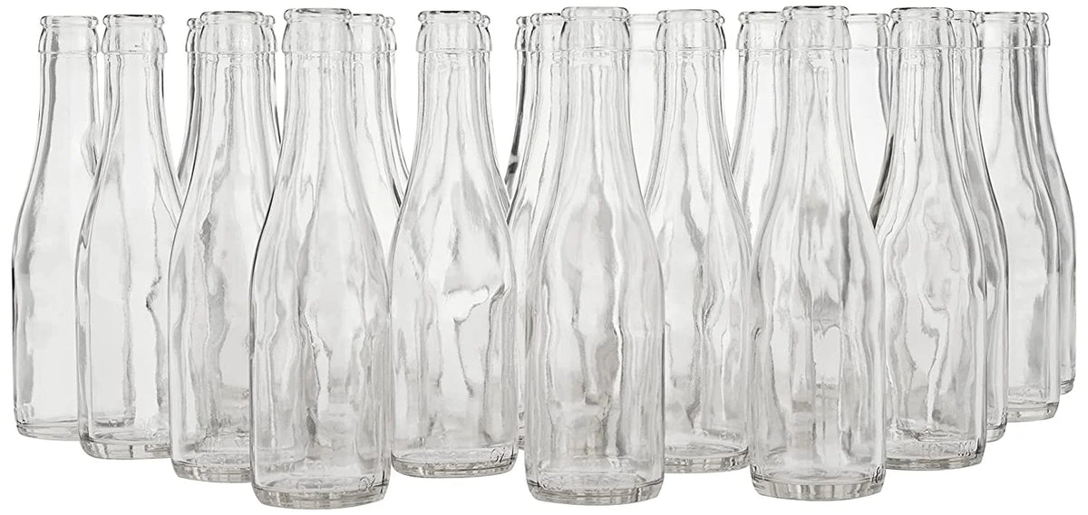 24 Clear Champagne Bottles D782447