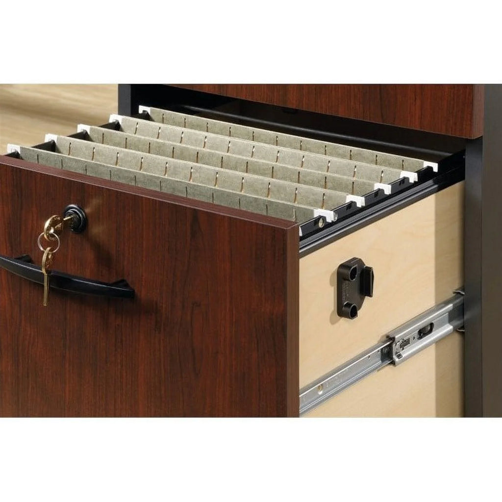 2 Drawer Wood Filing Cabinet Set C242