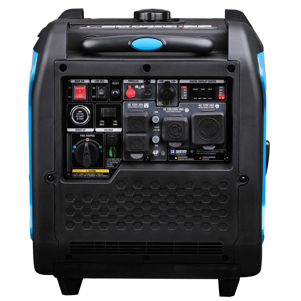7,250 Watt Dual Fuel Inverter Generator with Remote Start E75887