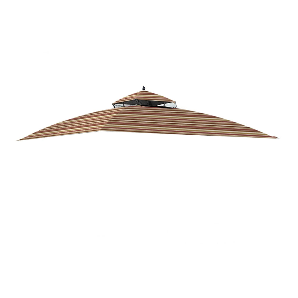 Stripe Canyon Replacement Canopy Top Cover for Somerset Gazebo E488106