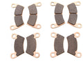 Brake Pads for Polaris Ranger XP 1000 EPS Front & Rear Pack of 2 V565603