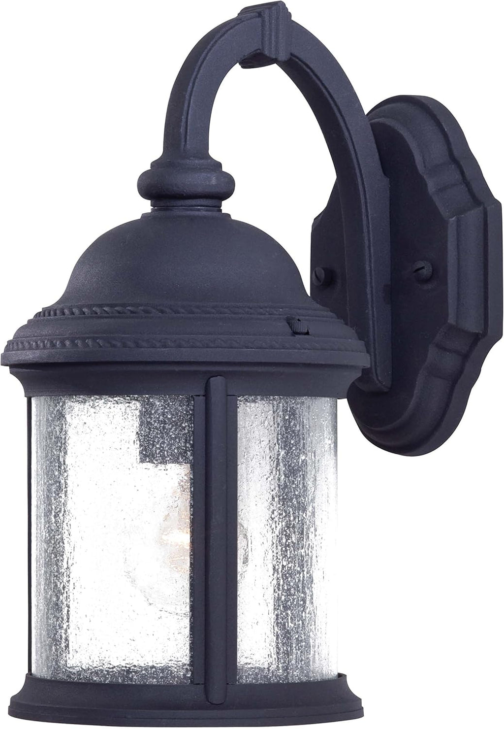 Black Cast Aluminum Outdoor Wall Light F665