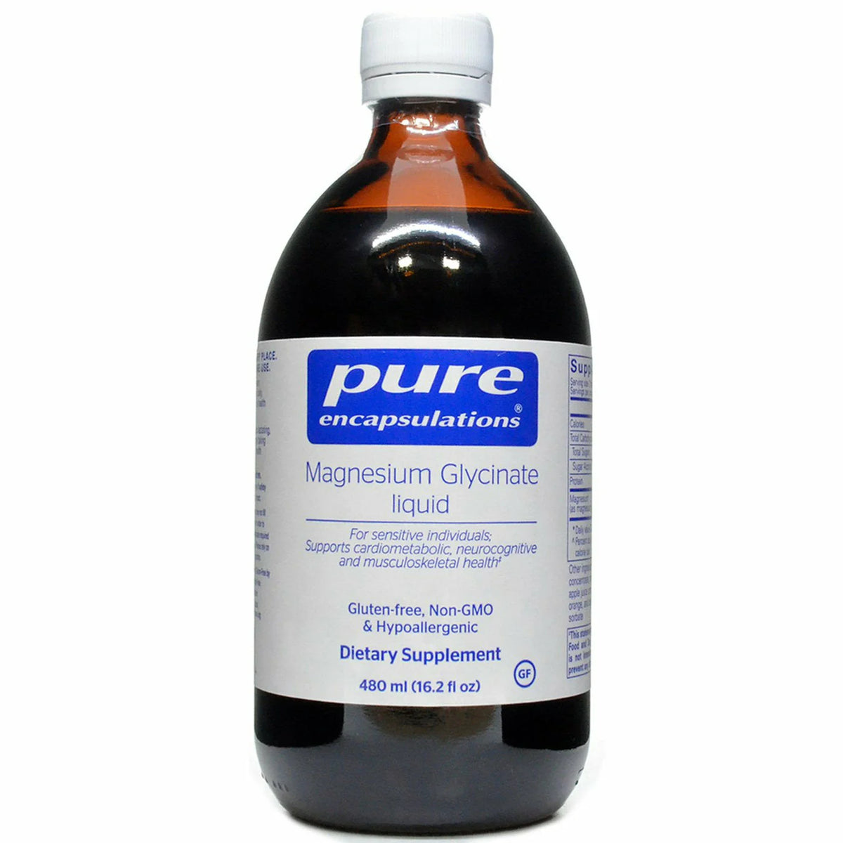 Magnesium Glycinate Liquid 16.2 fl oz Q407