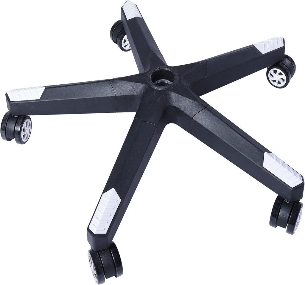 28 inch Nylon Gaming Chair Base Replacement with 5 Casters I99770