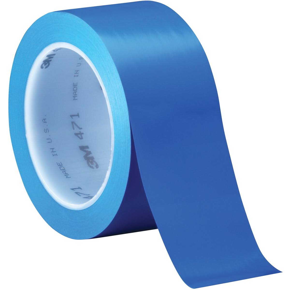 Blue Vinyl Tape 2x22 x 36 yds. 3/Case Y1372