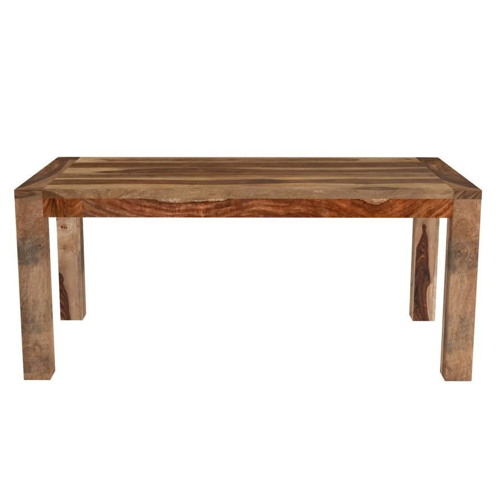 Dark Sheesham Rectangular Dining Table Z6813