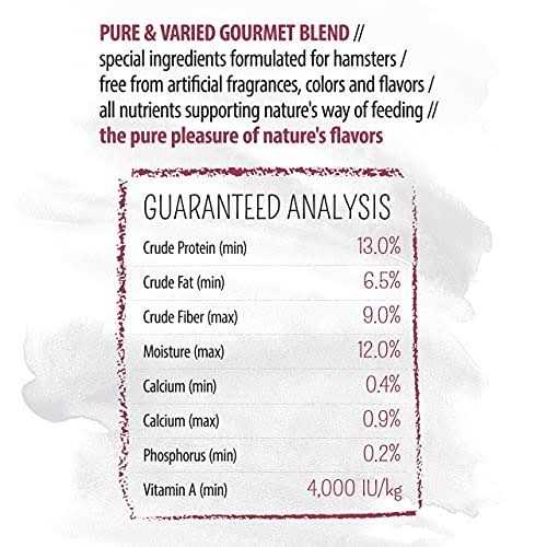 Pure Hamster Food Seed Mixture D219872