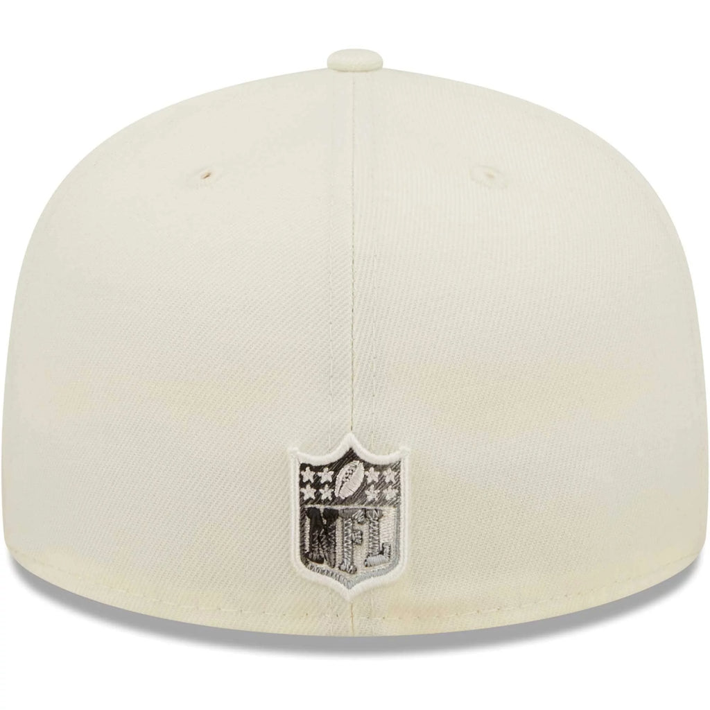 Men's Cream Fitted Hat S1806