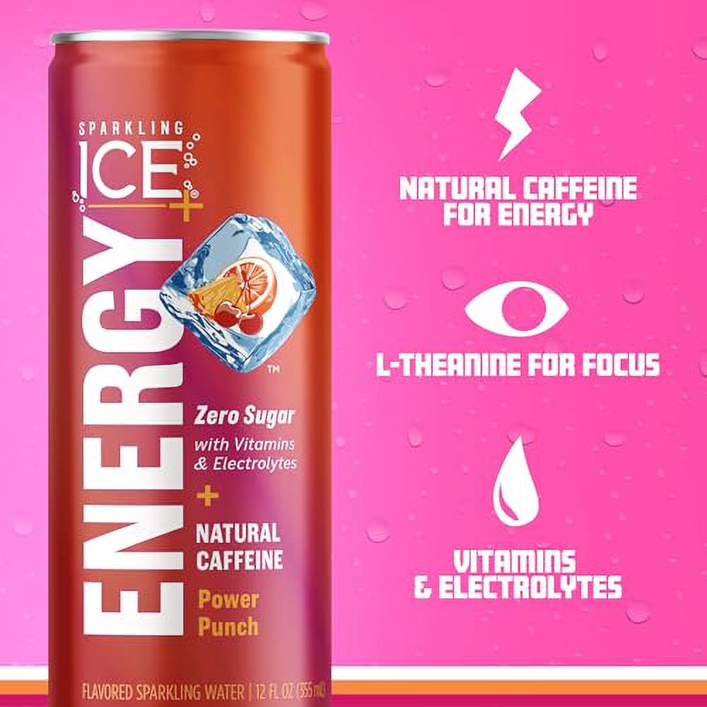 Sparkling Water with Vitamins & Electrolytes, Zero Sugar, 12 fl oz Cans (Pack of 12) Z8905