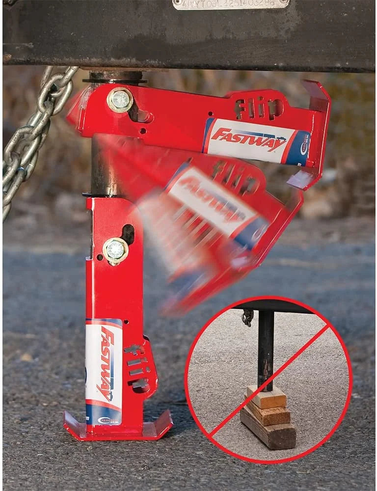 2,000 lbs. A-Frame Trailer Jack with 4" Flip Foot S856178