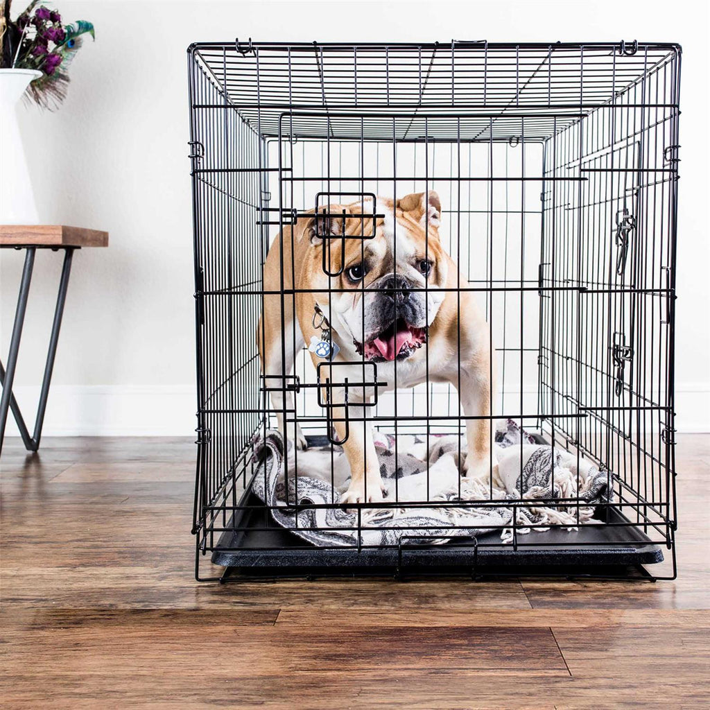 Folding Wire Dog Crate Q90972