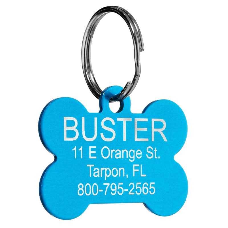 Anodized Aluminum Pet ID Tags R588124