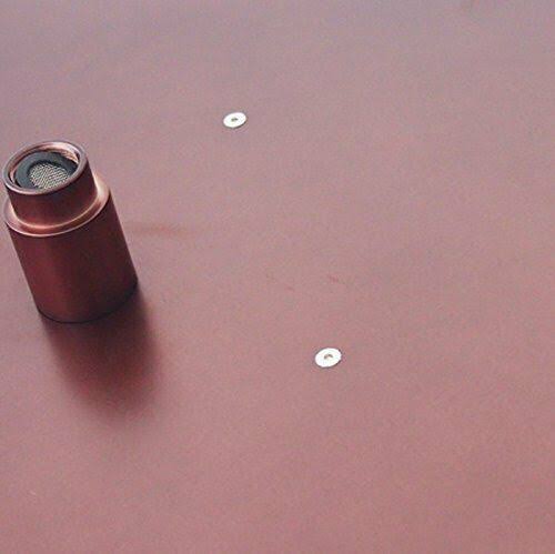 Oil Rubbed Bronze Ceiling Mount Rainfall LED Shower Head with Shower Arm X81351
