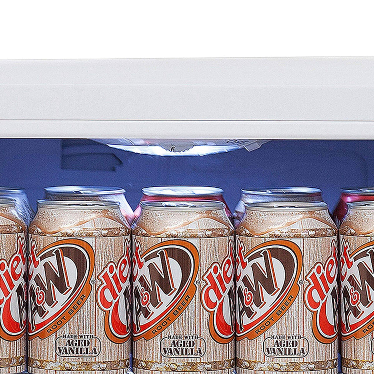 Stainless Steel Beverage Refrigerator With Lock Q116