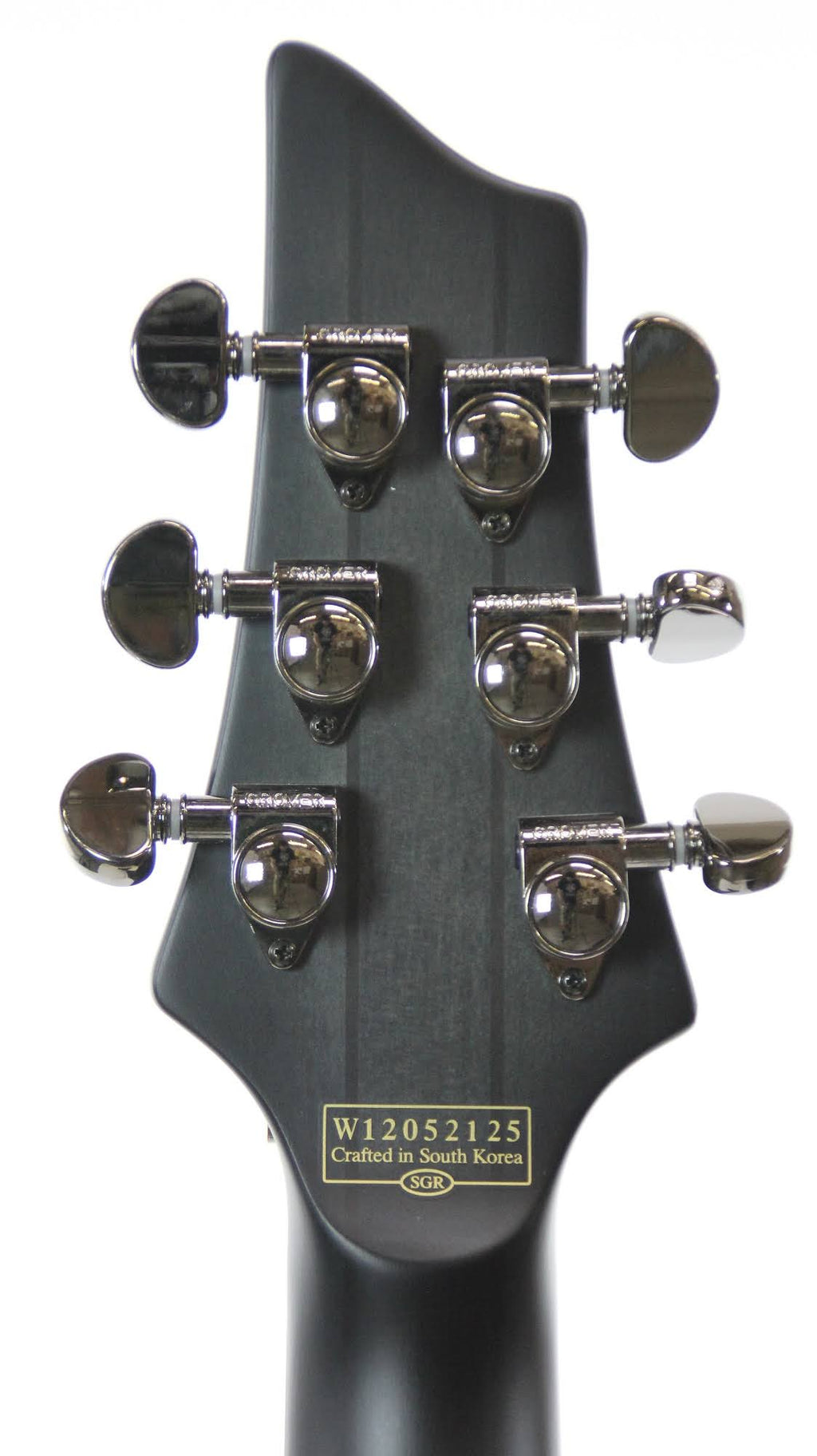 See-Thru Black Satin Electric Guitar B603738