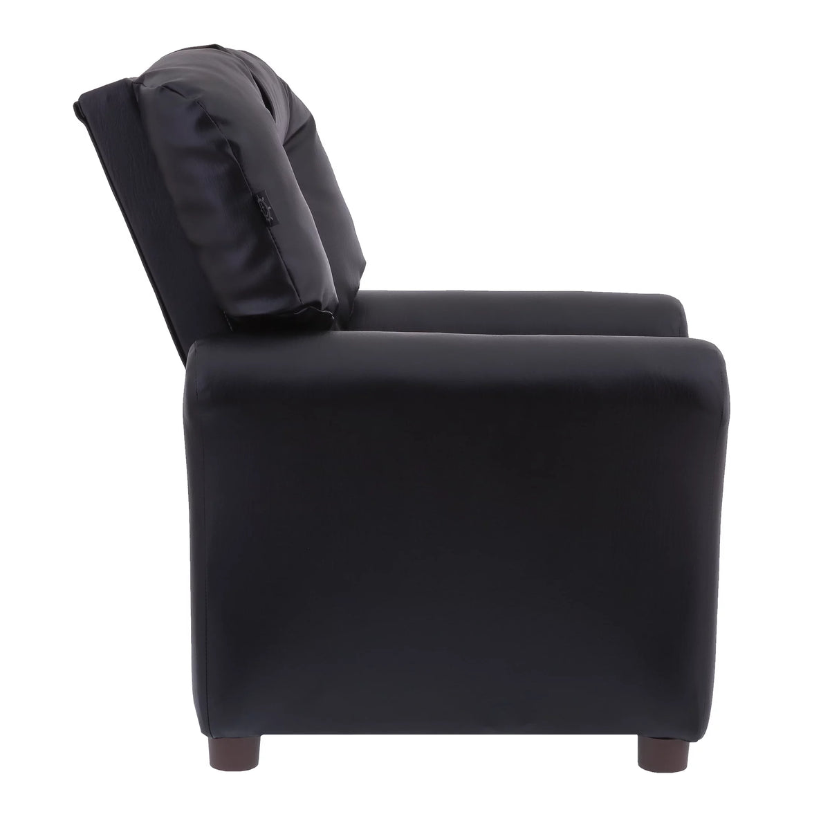 Kids Recliner Chair Polyester Linen Retro Orange L8848