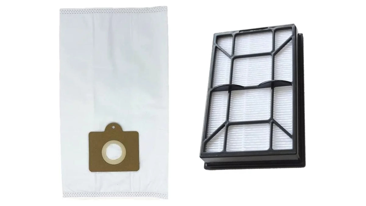 Kenmore Type C & Type Q Hepa Allergen Bags + EF-9 Hepa Media Filter M348
