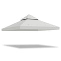 10x10ft Grey Gazebo Canopy Replacement M3492
