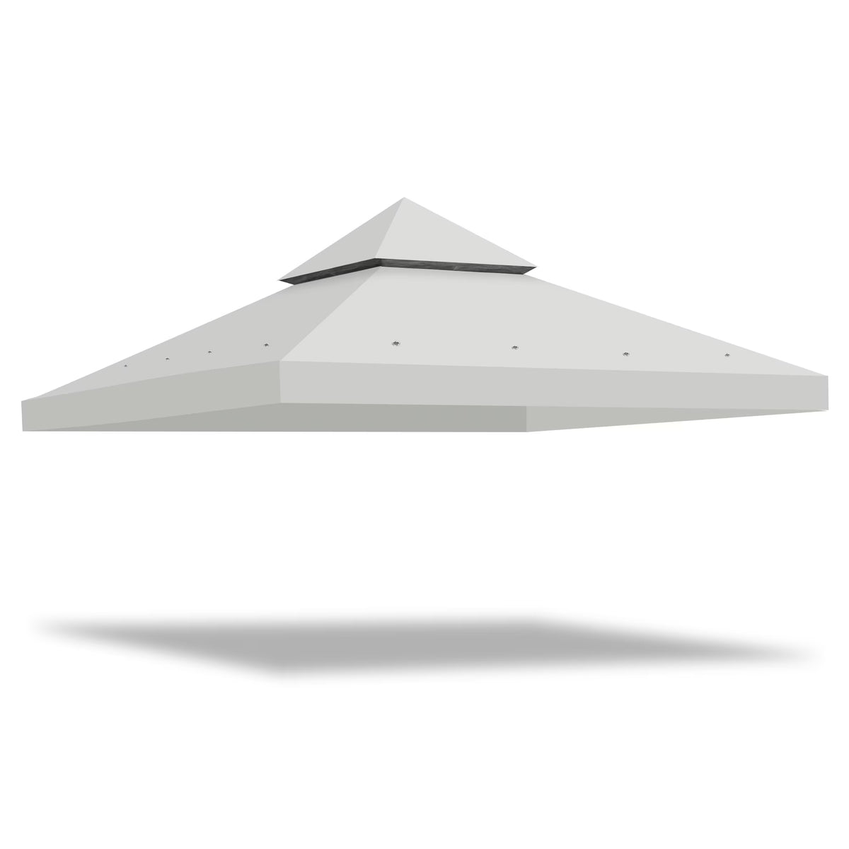 10x10ft Grey Gazebo Canopy Replacement M3492