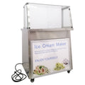 Commercial Flat Pan Fried Ice Cream Roll Machine with 6 Tanks I57631