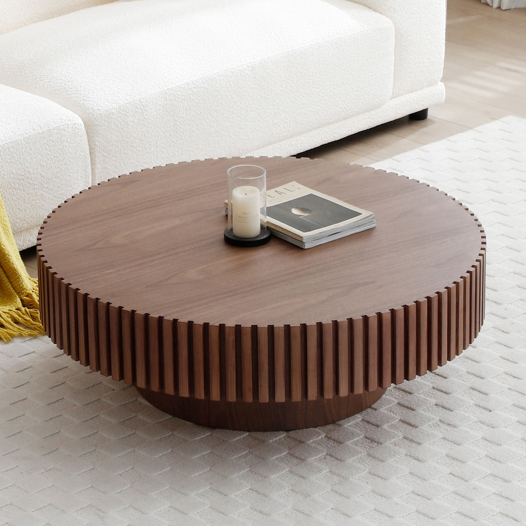 39.37'' Round MDF Coffee Table P283