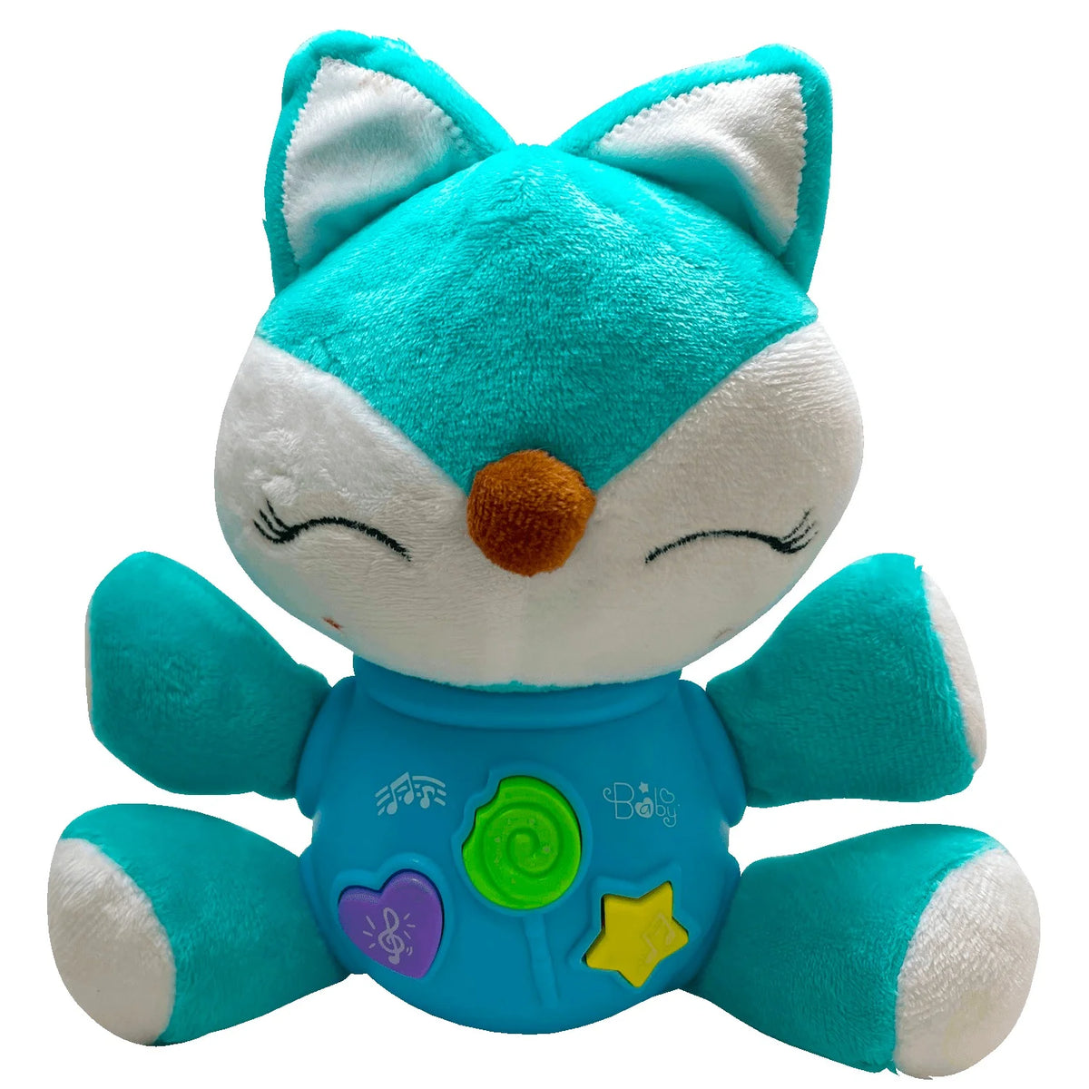 Musical Discovery Plush Stuffed Fox Animal Toy L30058