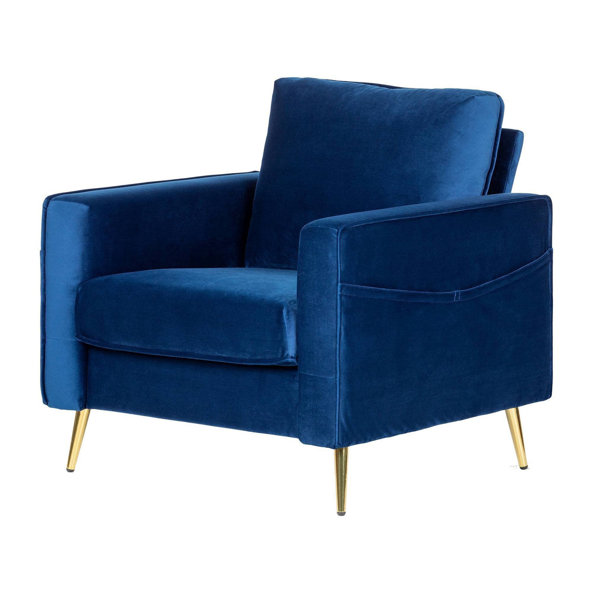 Dark Blue 1-Seat Sofa X48403